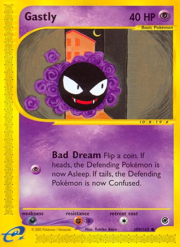 Gastly 109/165, Expedition Base Set