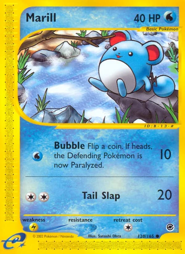Marill 120/165, Expedition Base Set