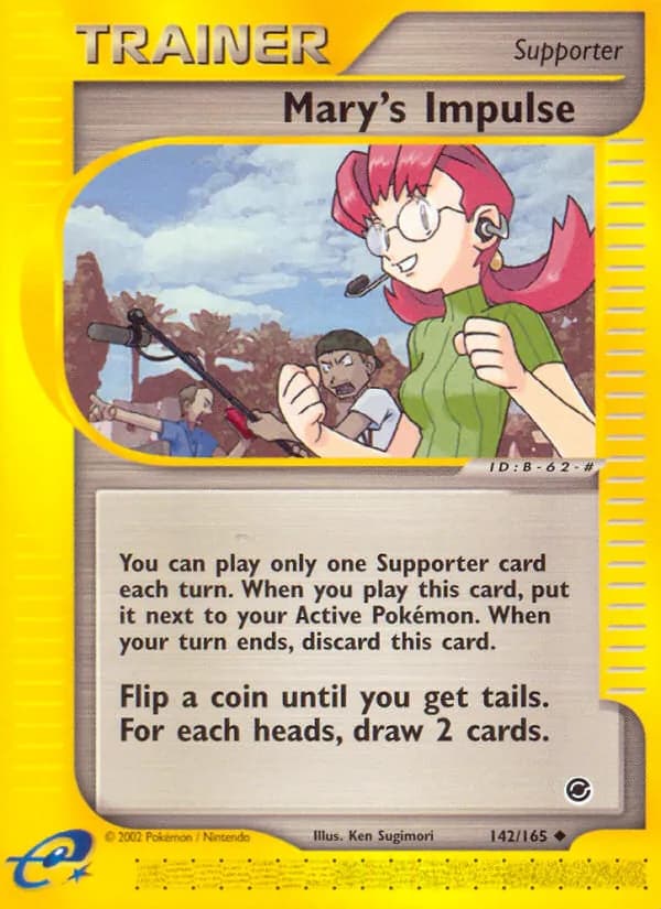 Mary's Impulse 142/165, Expedition Base Set