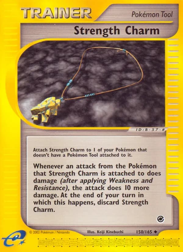 Strength Charm 150/165, Expedition Base Set