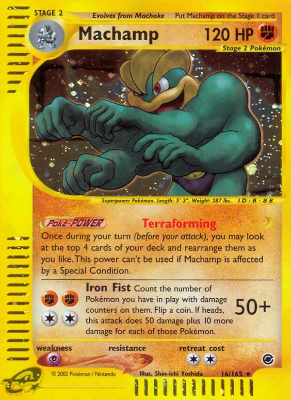 Machamp 16/165, Expedition Base Set