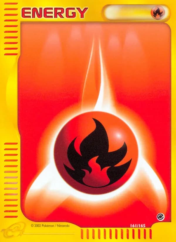 Fire Energy 161/165, Expedition Base Set