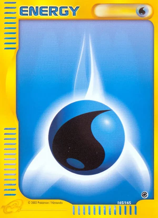 Water Energy 165/165, Expedition Base Set