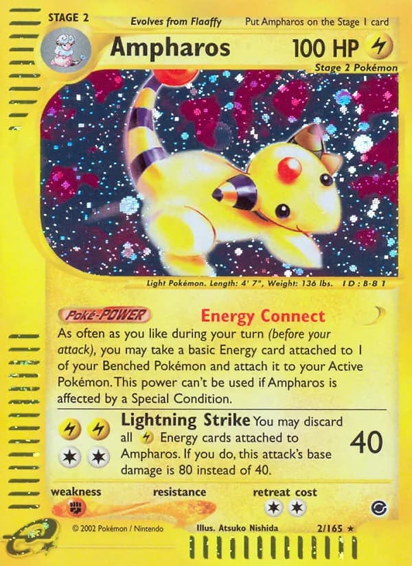 Ampharos 2/165, Expedition Base Set