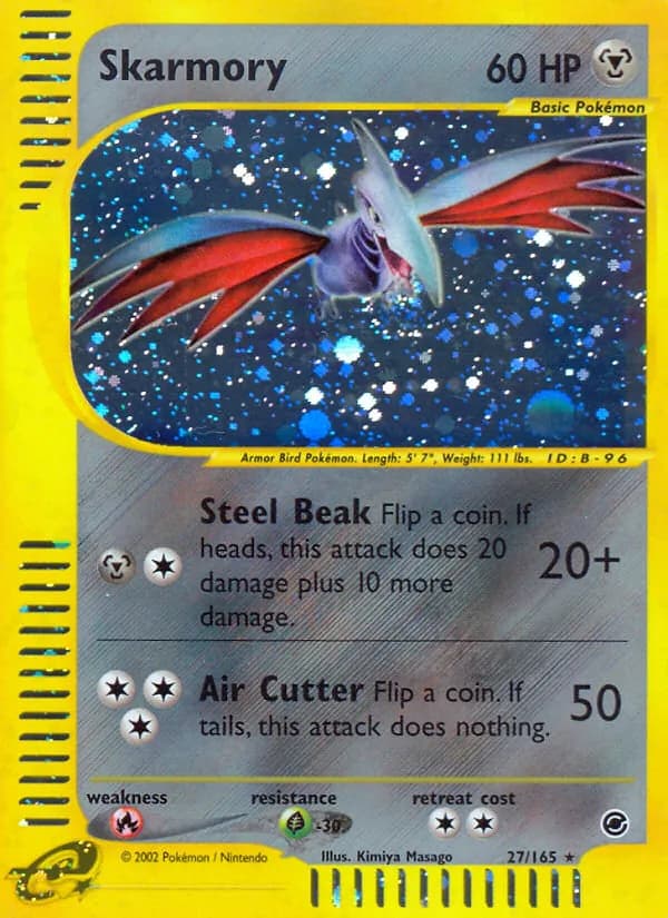 Skarmory 27/165, Expedition Base Set