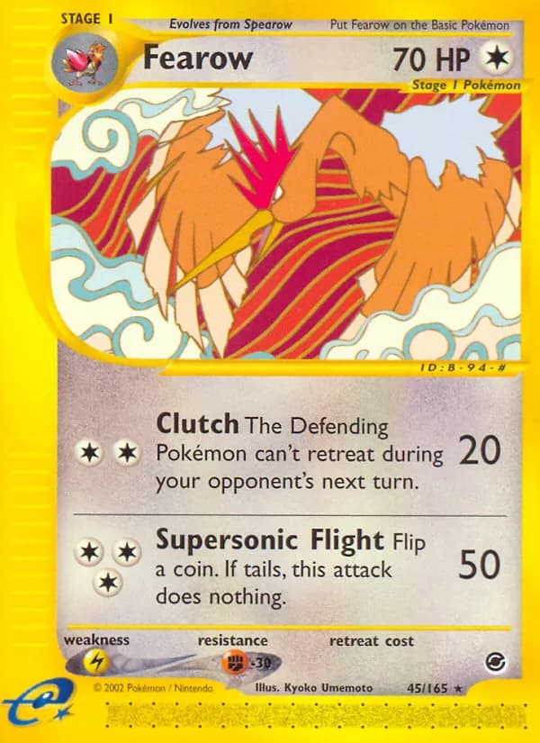 Fearow 45/165, Expedition Base Set
