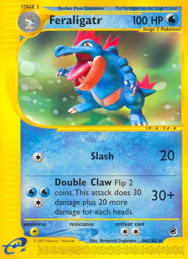 Feraligatr 46/165, Expedition Base Set