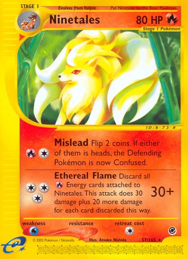 Ninetales 57/165, Expedition Base Set
