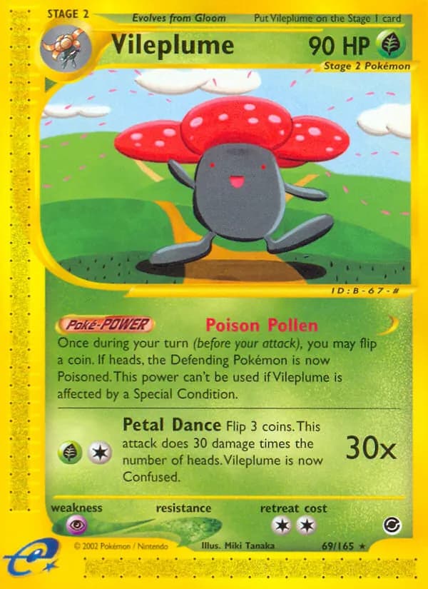 Vileplume 69/165, Expedition Base Set