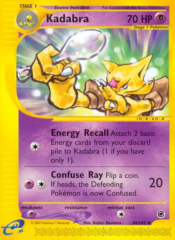 Kadabra 84/165, Expedition Base Set