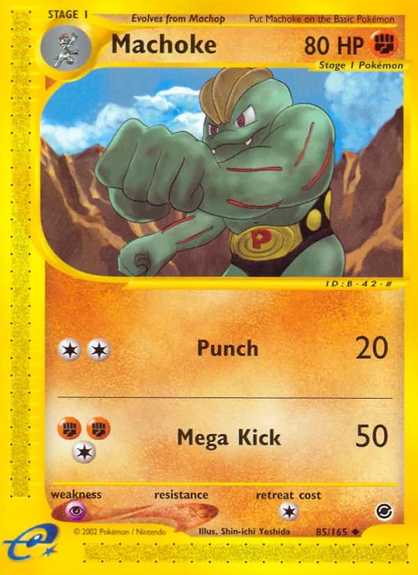 Machoke 85/165, Expedition Base Set
