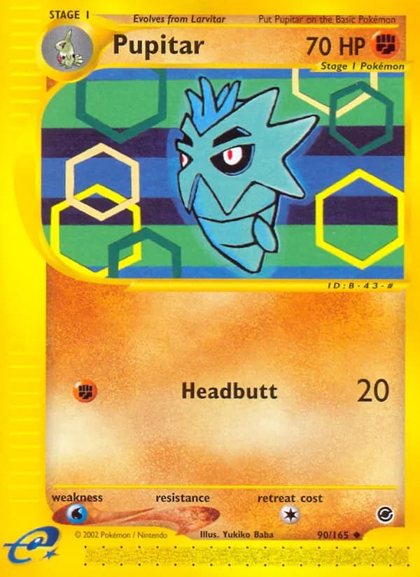 Pupitar 90/165, Expedition Base Set