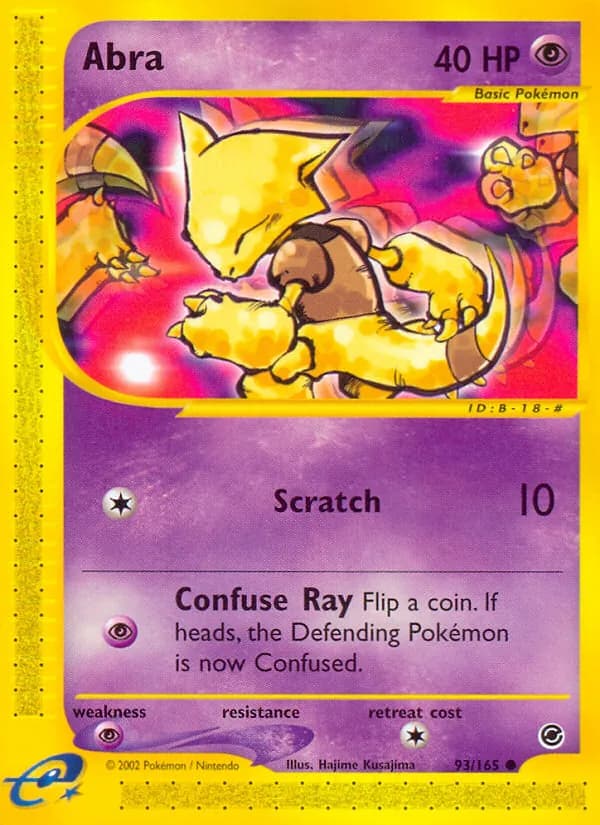 Abra 93/165, Expedition Base Set