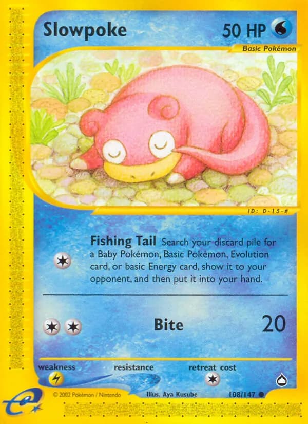 Slowpoke 108/147, Aquapolis