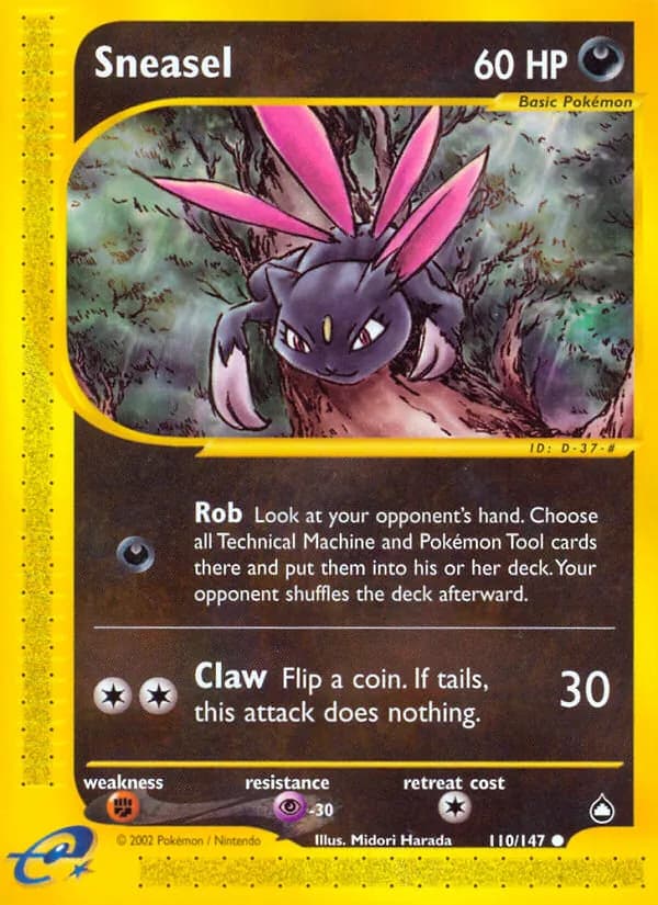 Sneasel 110/147, Aquapolis