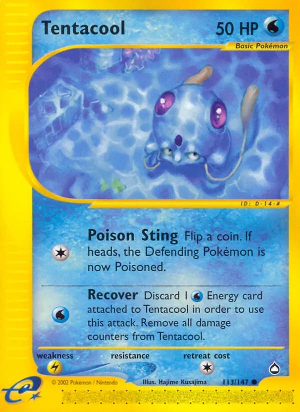 Tentacool 113/147, Aquapolis