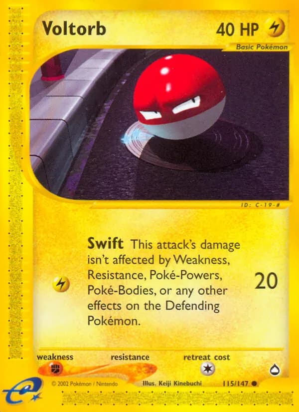 Voltorb 115/147, Aquapolis