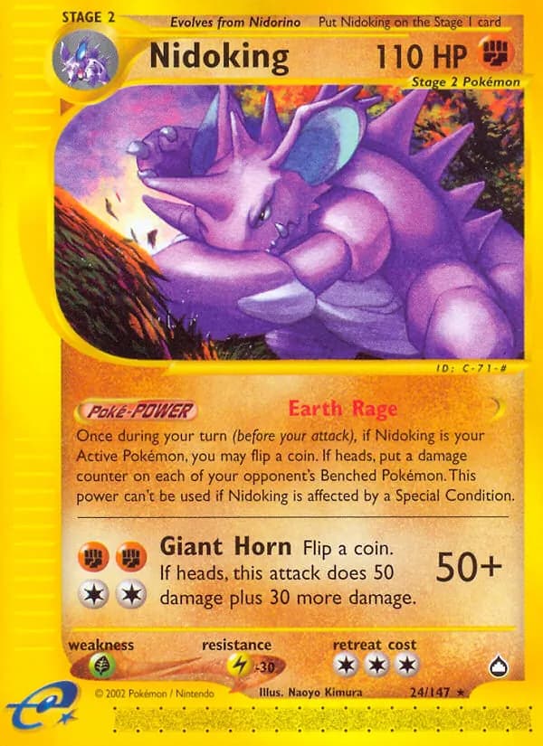 Nidoking 24/147, Aquapolis