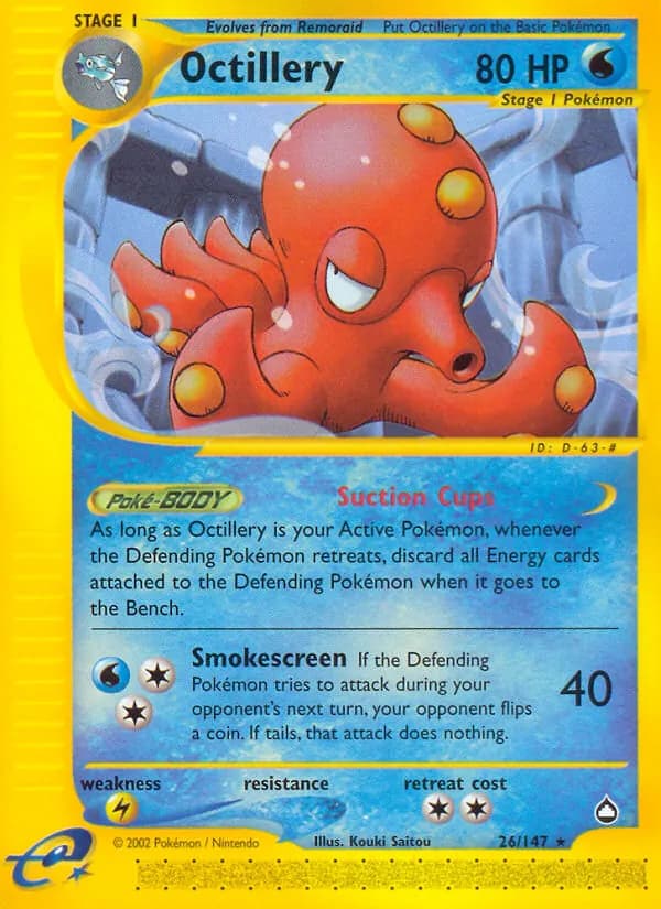 Octillery 26/147, Aquapolis