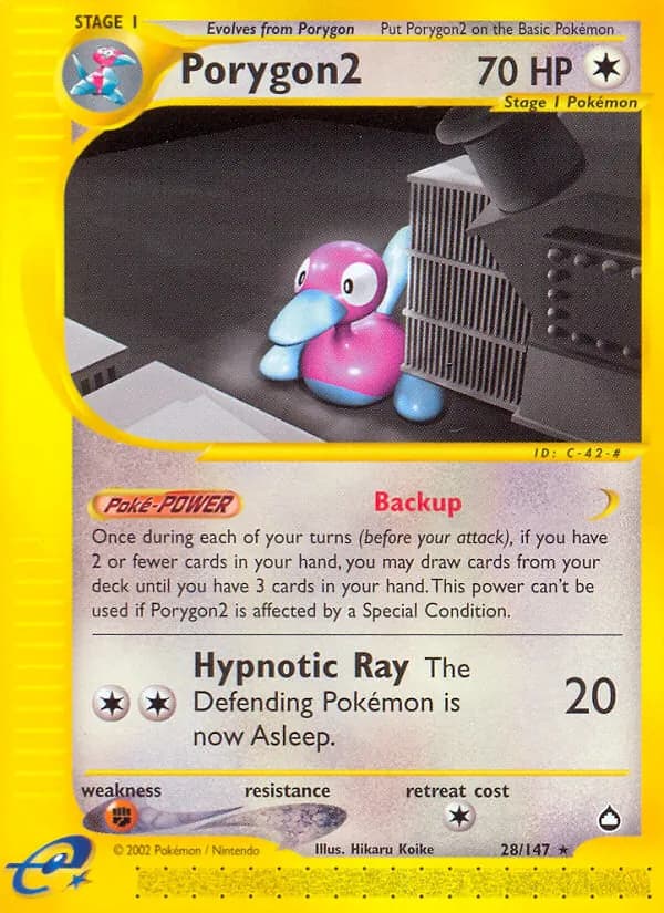 Porygon2 28/147, Aquapolis