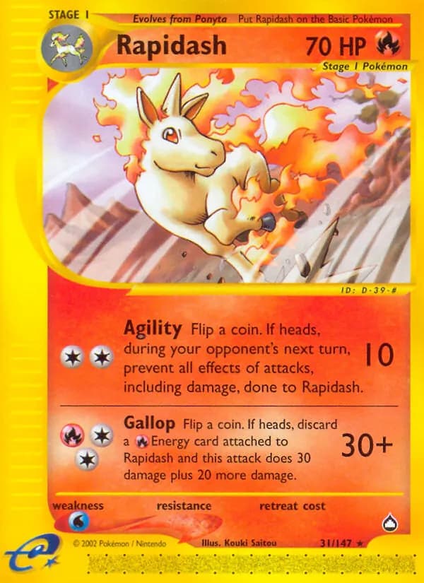 Rapidash 31/147, Aquapolis