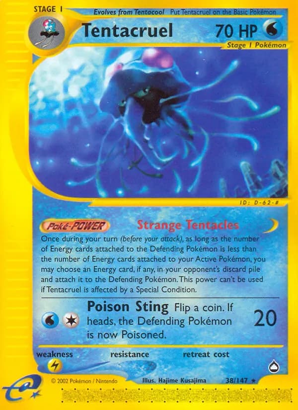 Tentacruel 38/147, Aquapolis