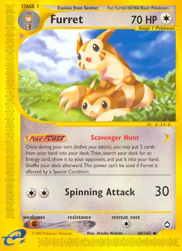 Furret 48/147, Aquapolis