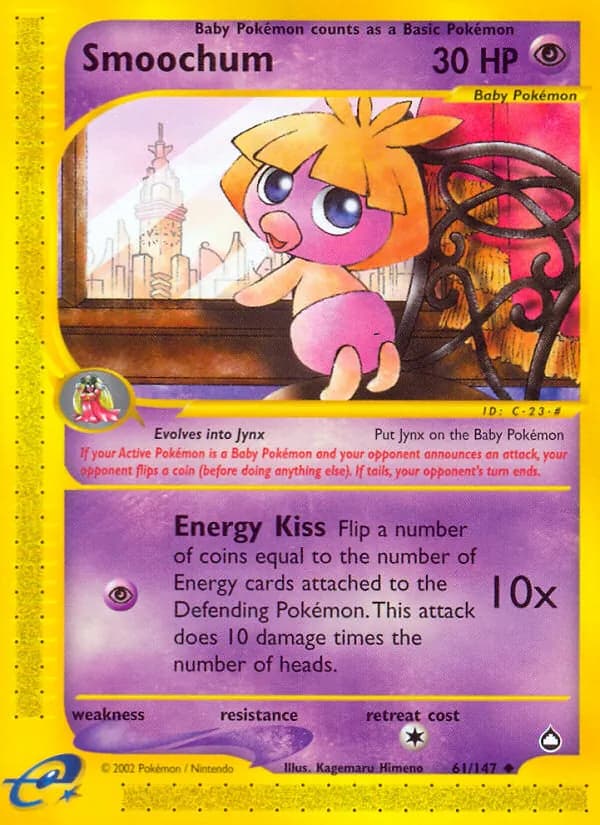 Smoochum 61/147, Aquapolis