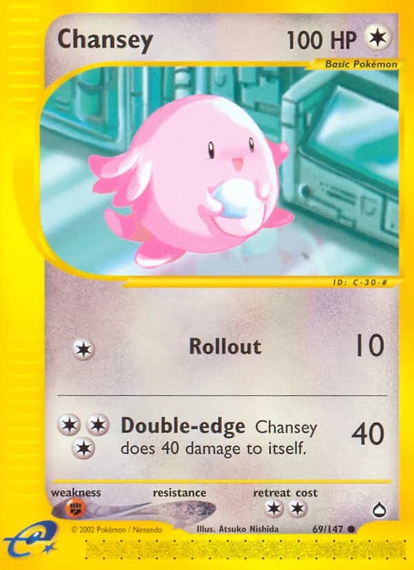 Chansey 69/147, Aquapolis