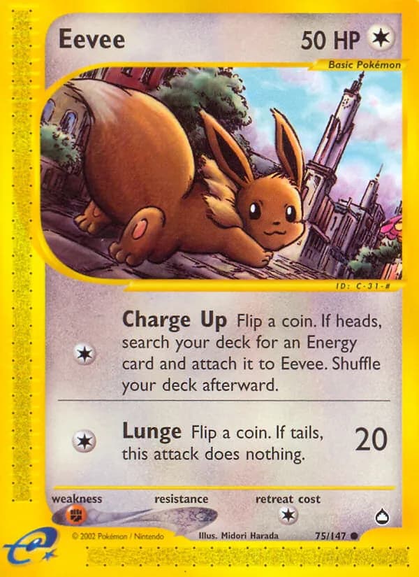 Eevee 75/147, Aquapolis
