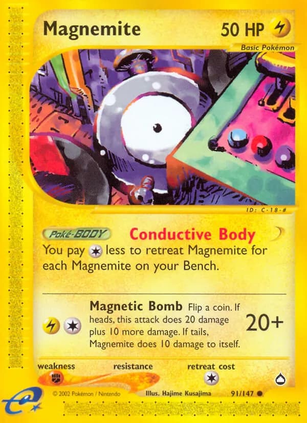 Magnemite 91/147, Aquapolis