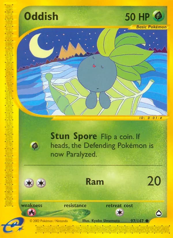 Oddish 97/147, Aquapolis