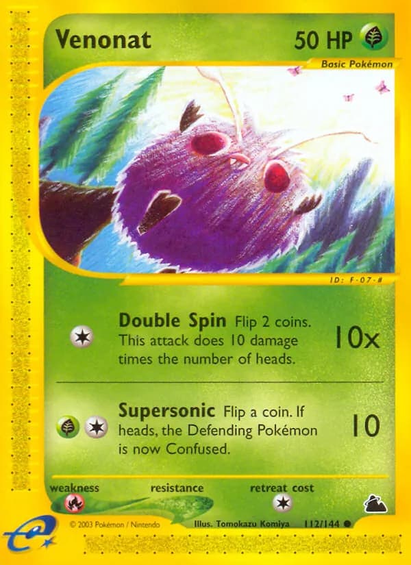 Venonat 112/144, Skyridge