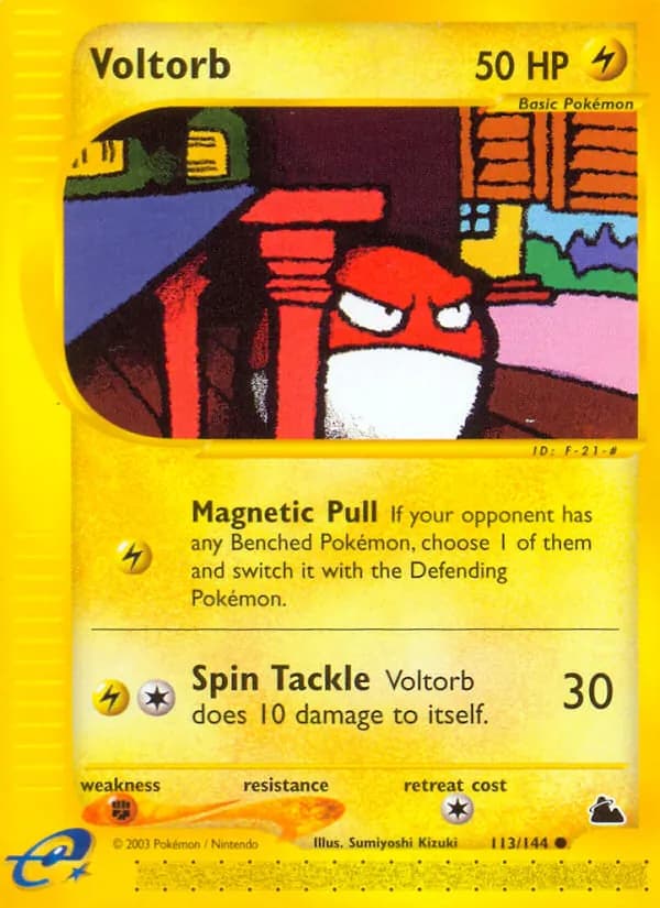 Voltorb 113/144, Skyridge