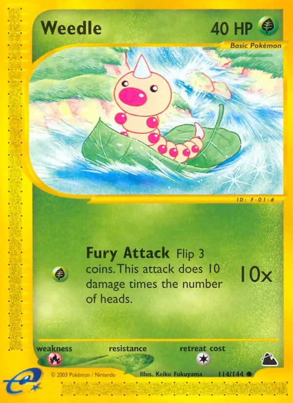 Weedle 114/144, Skyridge
