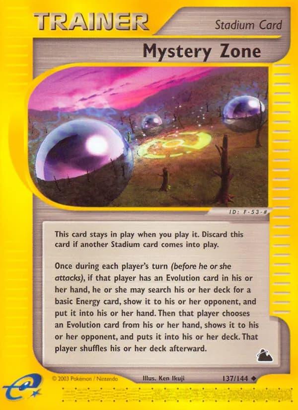Mystery Zone 137/144, Skyridge
