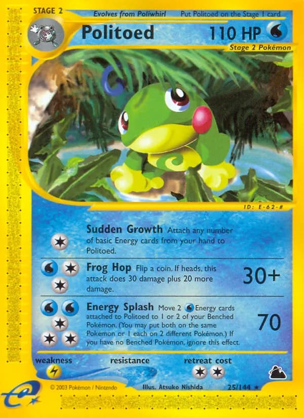 Politoed 25/144, Skyridge