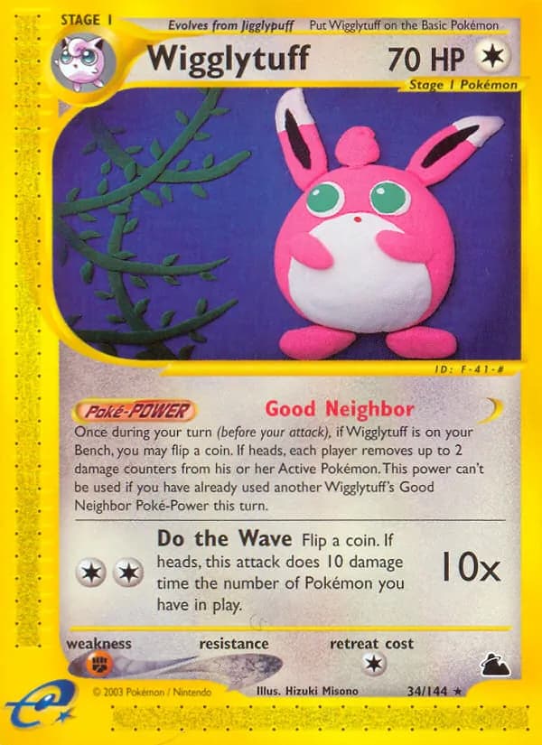 Wigglytuff 34/144, Skyridge