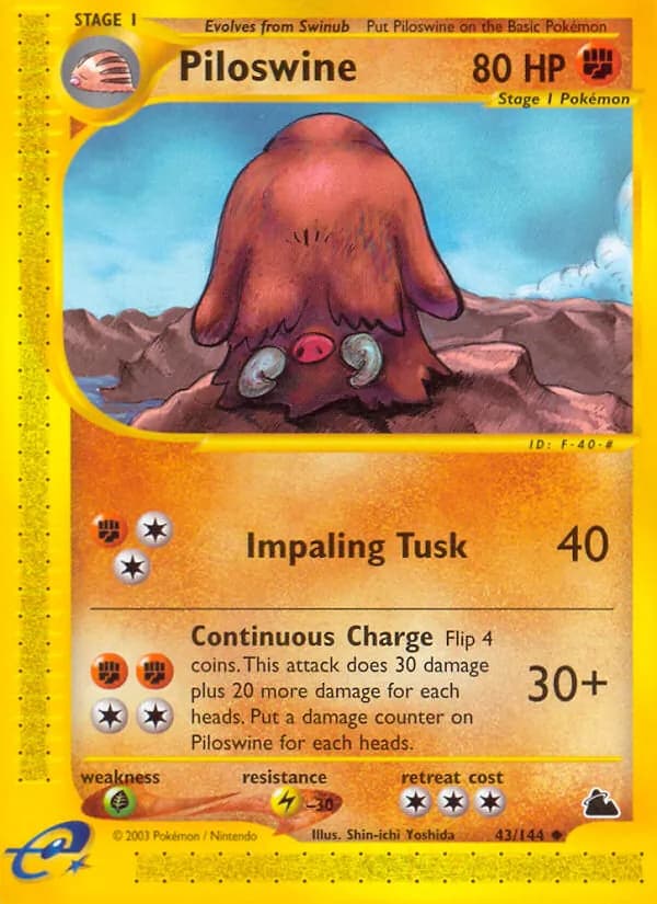Piloswine 43/144, Skyridge