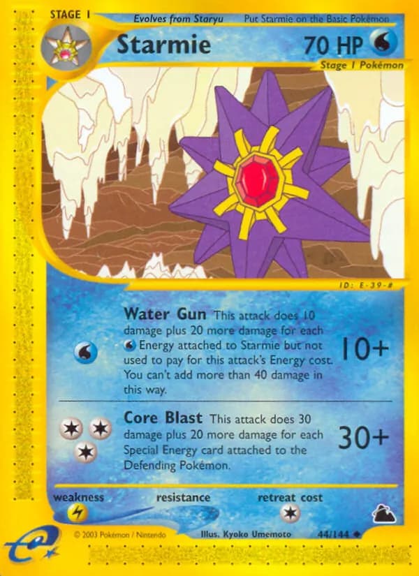 Starmie 44/144, Skyridge