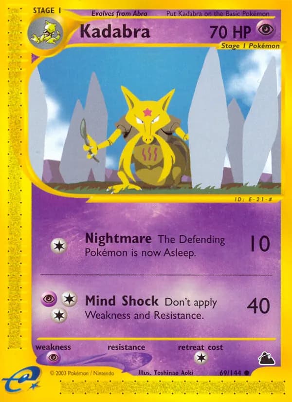 Kadabra 69/144, Skyridge