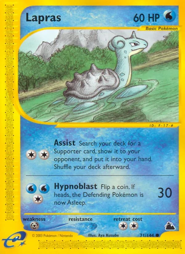 Lapras 71/144, Skyridge