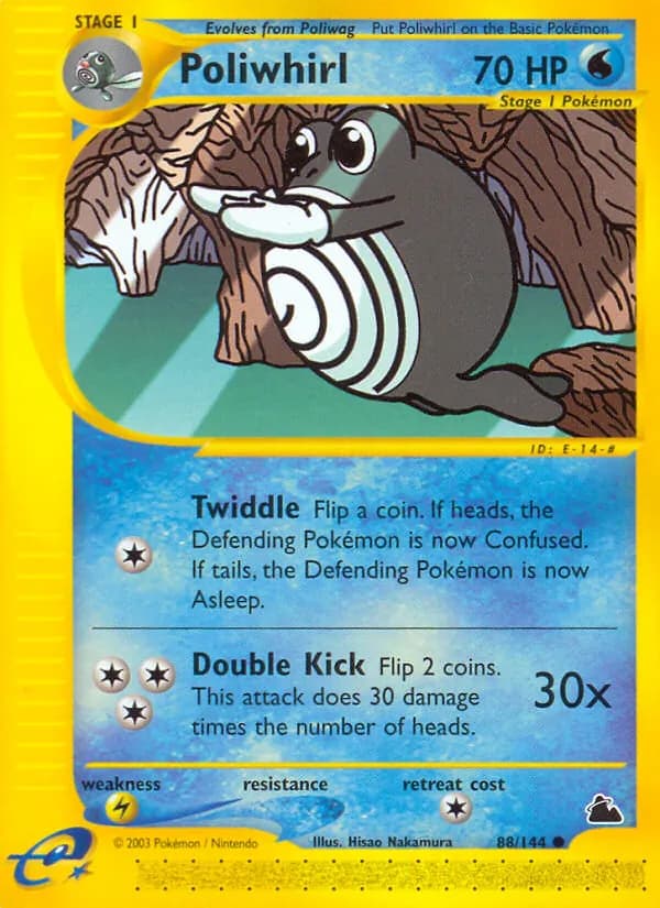 Poliwhirl 88/144, Skyridge