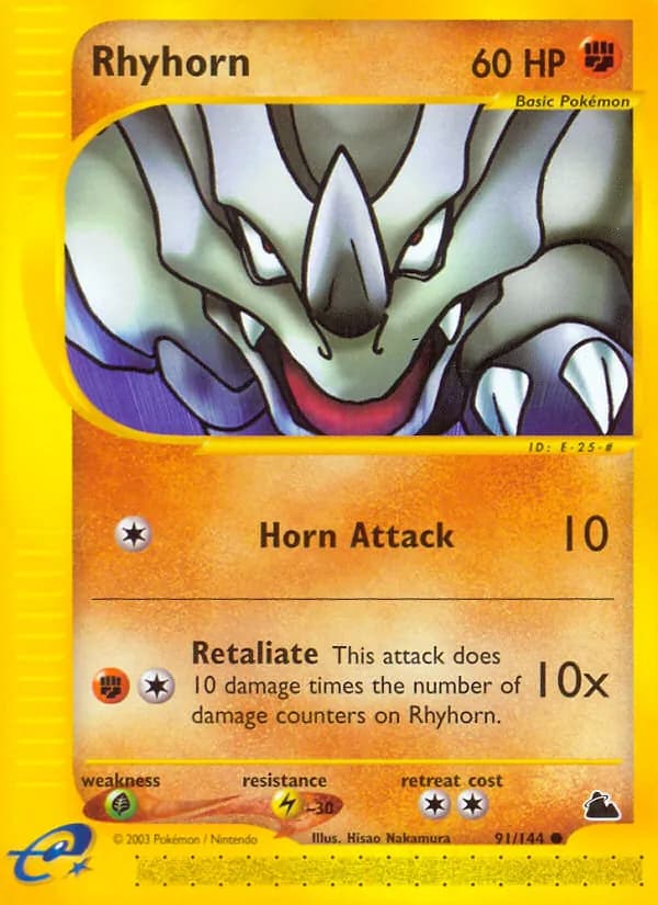 Rhyhorn 91/144, Skyridge
