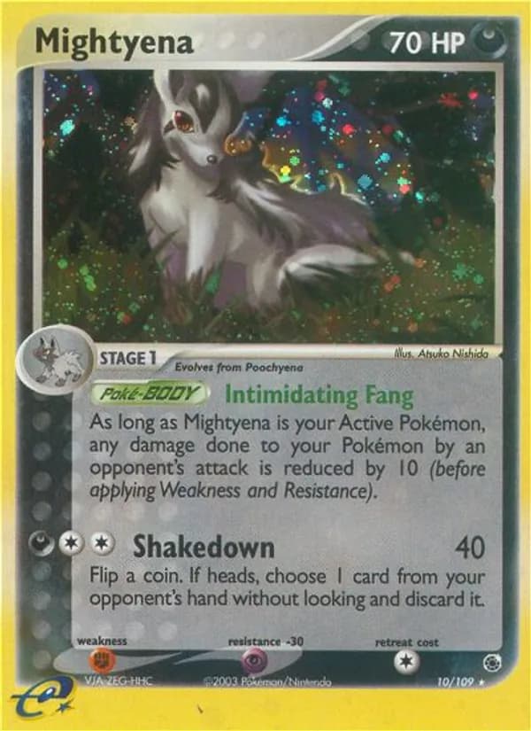 Mightyena 10/109, Ruby & Sapphire