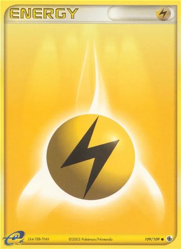 Lightning Energy 109/109, Ruby & Sapphire