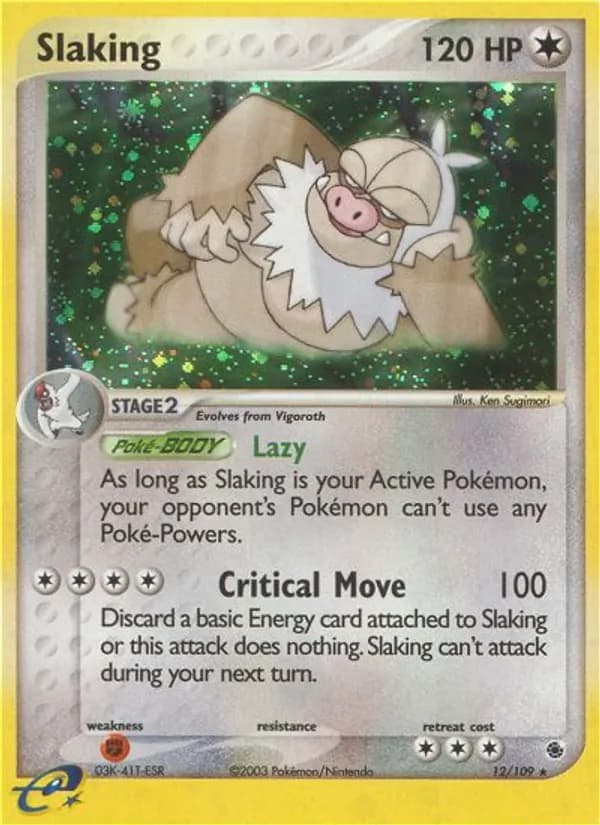 Slaking 12/109, Ruby & Sapphire