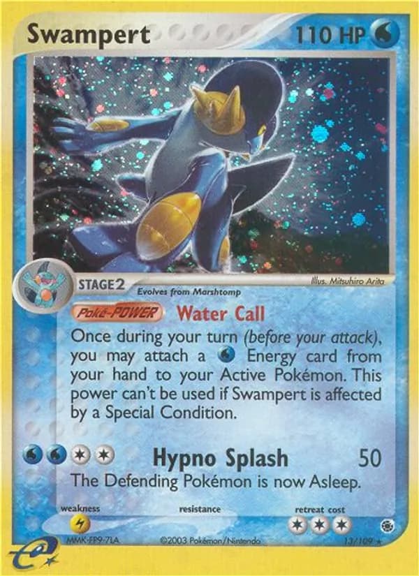 Swampert 13/109, Ruby & Sapphire