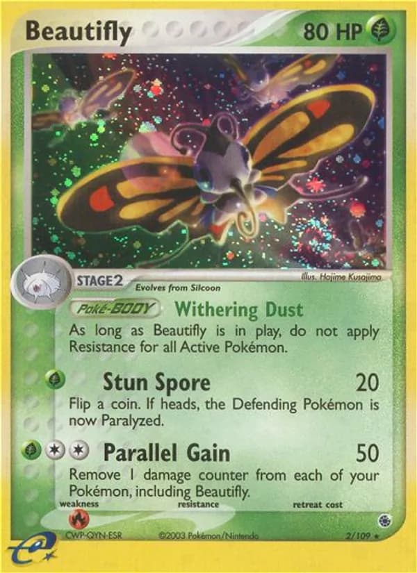 Beautifly 2/109, Ruby & Sapphire