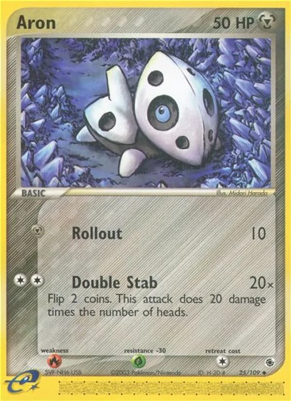 Aron 25/109, Ruby & Sapphire